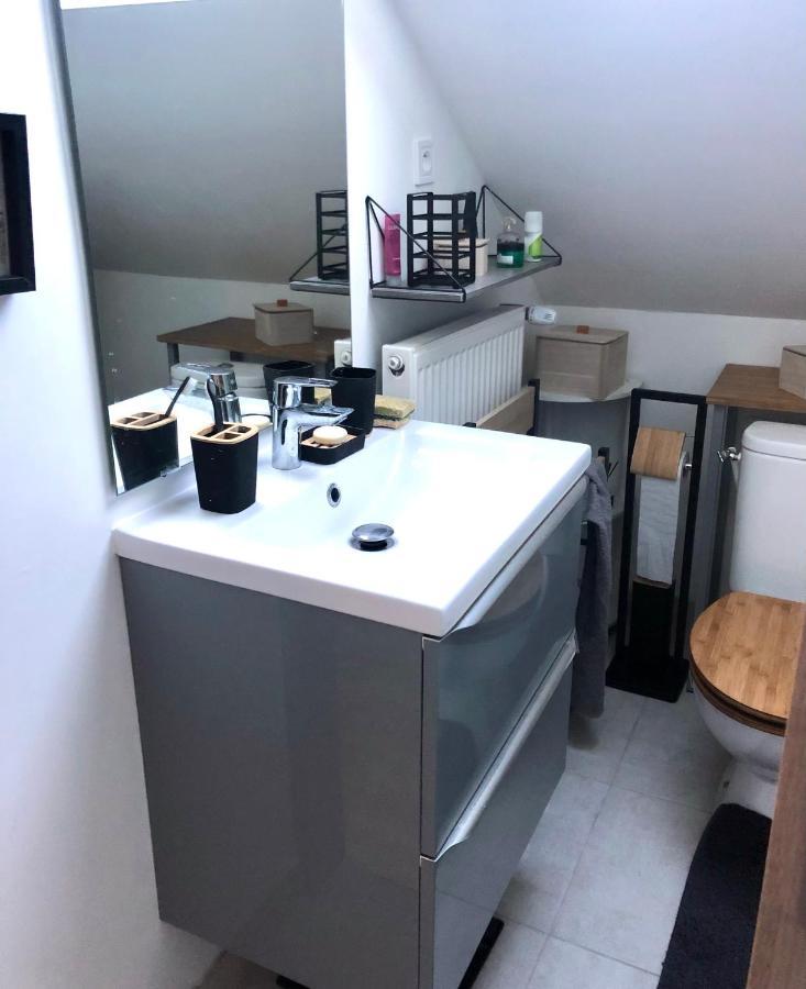 Chambre Double Avec Salle De Bain Privative Auxerre Exterior foto